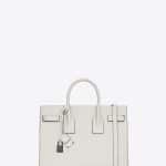 Saint Laurent Dove White/Black Sac De Jour Small Bag