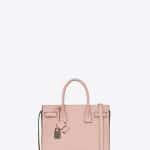 Saint Laurent Pale Blush/Black Baby Sac De Jour Bag