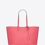 Saint Laurent Pale Rose/Black Shopping Tote Large Bag