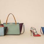 Valentino Multicolor Tote Bags and Pumps - Spring 2016