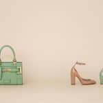 Valentino My Rockstud Top Handle Bag and Pumps - Spring 2016