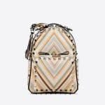 Valentino Rockstud Native Couture 1975 Small Backpack Bag