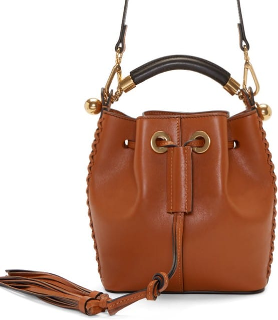 Chloe Brown Gala Bucket Bag