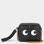 Anya Hindmarch Black Eyes Cross-Body Bag