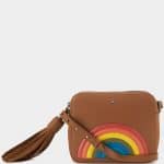 Anya Hindmarch Caramel Rainbow Cross-Body Bag
