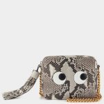 Anya Hindmarch Natural Python Eyes Cross-Body Bag