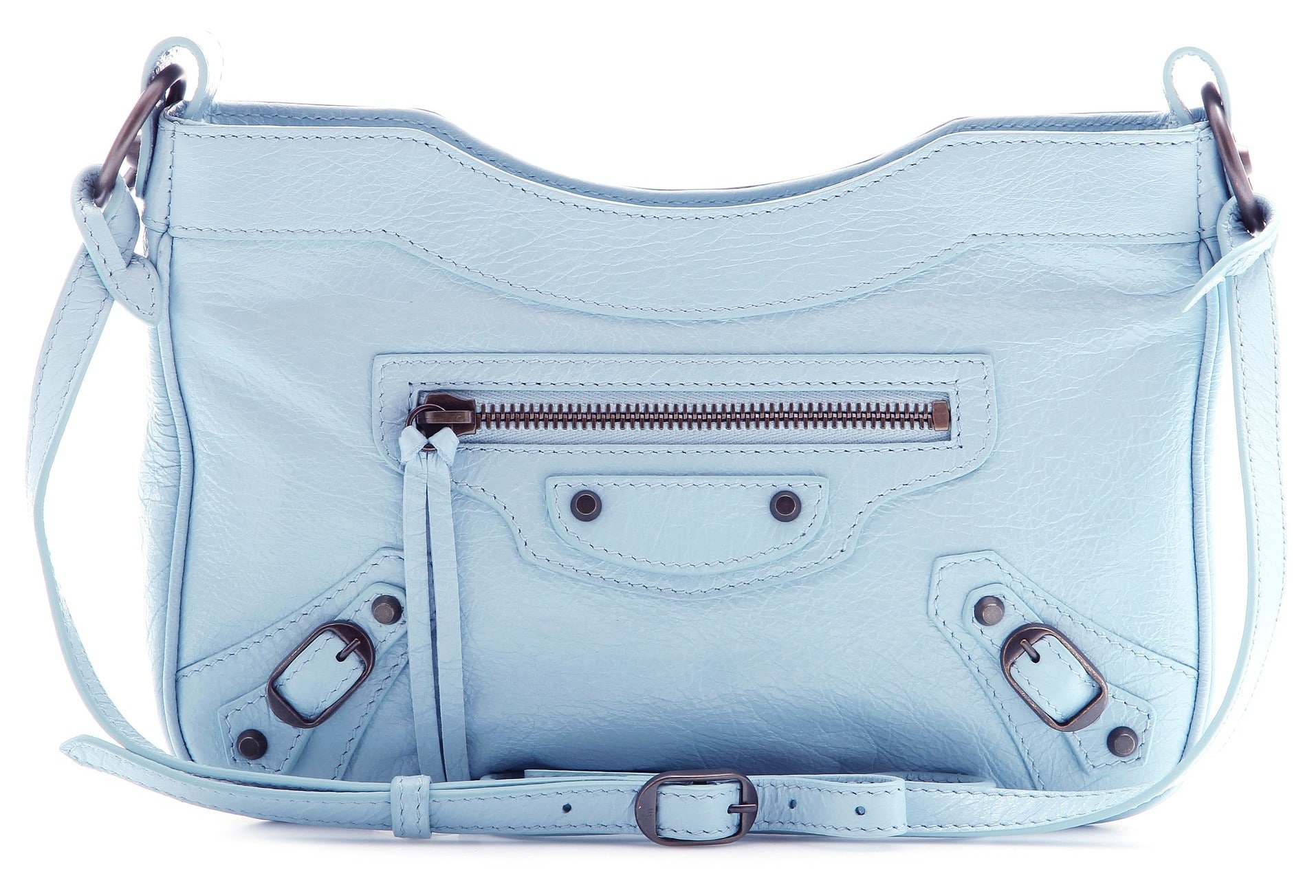 Balenciaga Bleu Dragee Classic Hip Bag