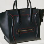 Celine Navy Blue Mini Luggage Bag