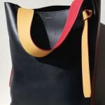 Celine Navy/Brick/Yellow Twisted Cabas Small Bag