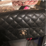 Chanel Black Pixel Effect Mini Flap Bag 3