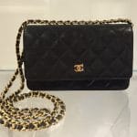 Chanel Black Pixel Effect WOC Bag