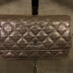 Chanel Rose Gold Pixel Effect WOC Bag 2