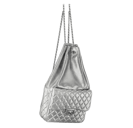 Chanel Metallic Backpack In Seoul Bag