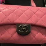 Chanel Pink Double Carry Flap Small Bag 2