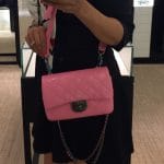 Chanel Pink Double Carry Flap Small Bag 3