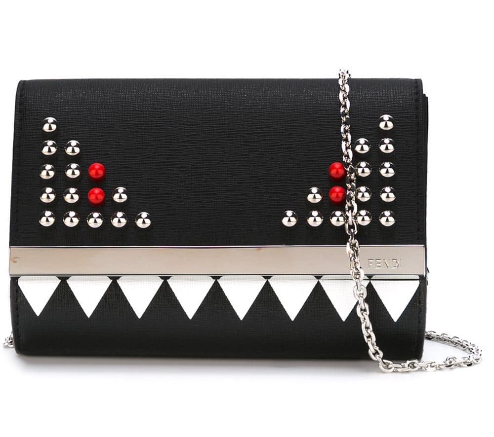 Fendi Bag Bugs Clutch Bag