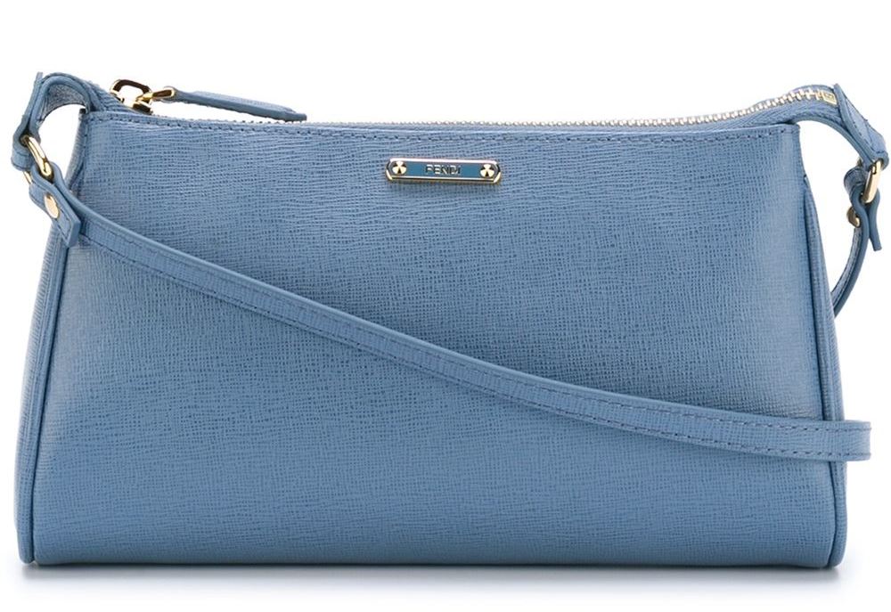 Fendi Light Blue Micro Crayons Crossbody Bag