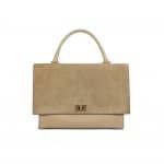 Givenchy Beige Suede/Leather Medium Shark Bag