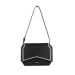 Givenchy Black with Contrasted Frame Medium Bow-Cut Bag