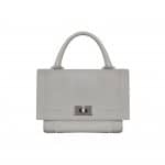 Givenchy Gray with Contrasted Edges Mini Shark Bag