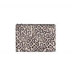 Givenchy Pink Jaguar Printed Large Pouch Bag