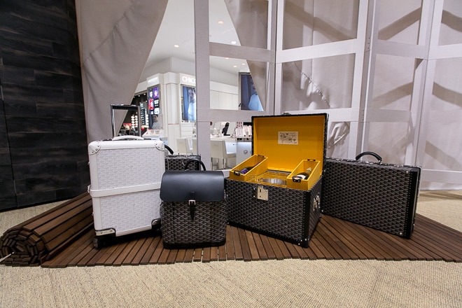goyard luggage set