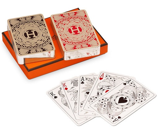 Hermes Les 4 Mondes Playing Cards