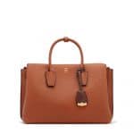 MCM Ginger Bread Milla Tote Medium Bag