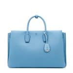 MCM Mediterranean Blue Milla Tote Large Bag