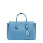 MCM Mediterranean Blue Milla Tote Medium Bag