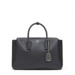 MCM Phantom Grey Milla Tote Medium Bag