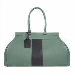 Moynat Green/Black Pauline GM Ruban Bag