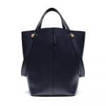 Mulberry Midnight Flat Calf Kite Tote Bag