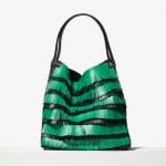 Proenza Schouler Aloe/Black Medium Fringe Tote Bag