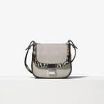 Proenza Schouler Black/White Canvas/Ayers Tiny Kent Bag