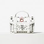 Proenza Schouler Optic White Grommeted PS1 Tiny Bag