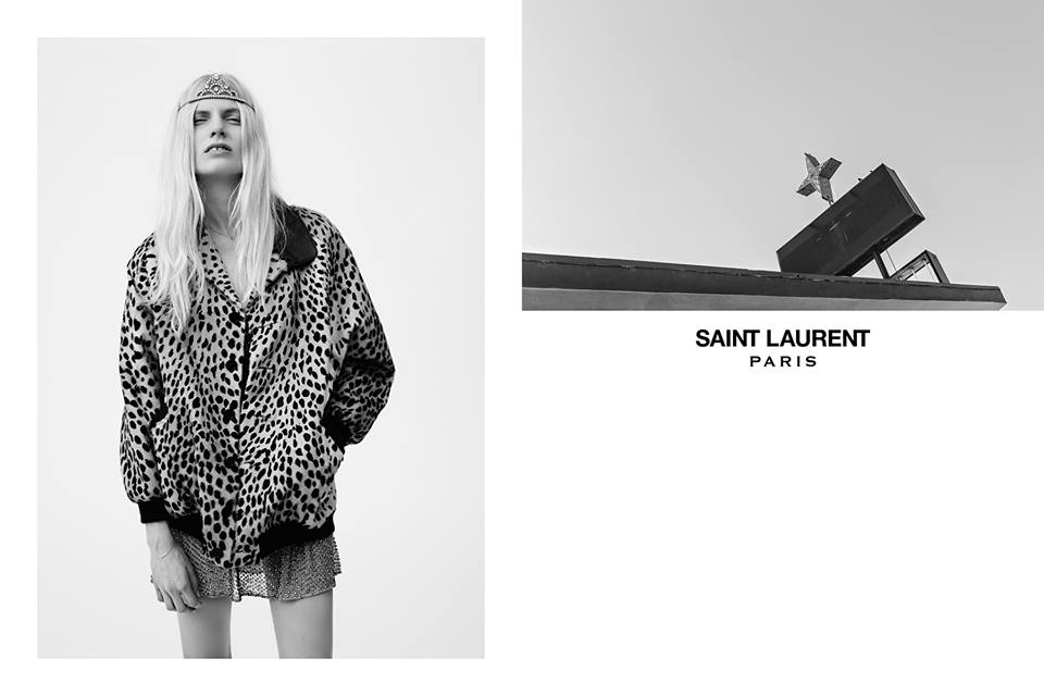 Saint Laurent Spring/Summer 2016 Ad Campaign - Spotted Fashion