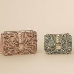 Valentino Garden Couture Beaded Lock Flap Bags