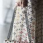 Bottega Veneta White Embellished Olimpia Bag