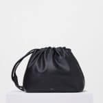 Celine Black Bucket Pillow Shoulder Bag