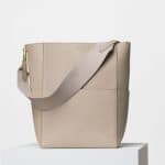 Celine Dune Goatskin Seau Sangle Shoulder Bag