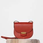 Celine Ruby Supersoft Calfskin Small Trotteur Shoulder Bag