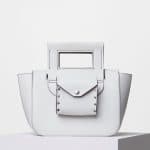 Celine White Medium Square Bag