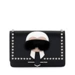 Fendi Black Karlito Wallet On Chain Bag