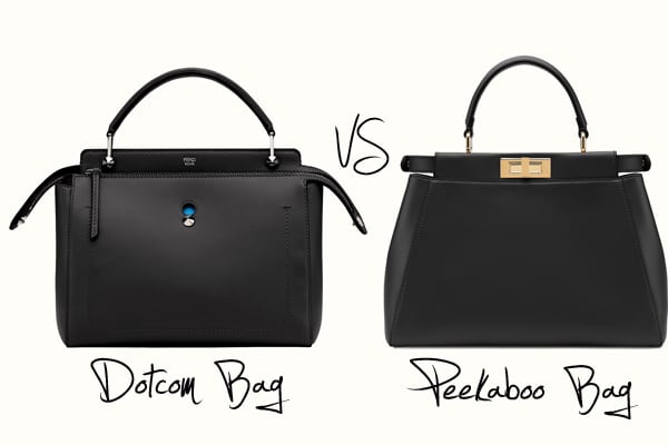 Dotcom Bag Versus Peekaboo Bag 