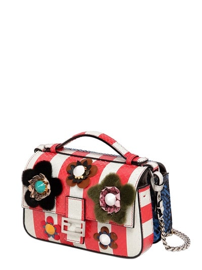 Fendi // Multicolor Double Micro Baguette Bag – VSP Consignment