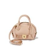 Ferragamo Beige Small Fiamma Bag