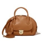 Ferragamo Tan Medium Fiamma Bag