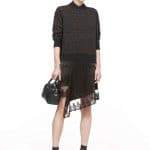 Givenchy Black Embossed Lucrezia Mini Bag - Pre-Fall 2016