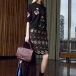 Givenchy Burgundy Small Shark Bag - Pre-Fall 2016